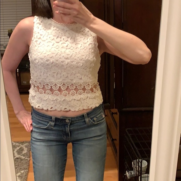 Sale!!! Brand new Sexy Sleeveless lace crop top - Picture 5 of 5